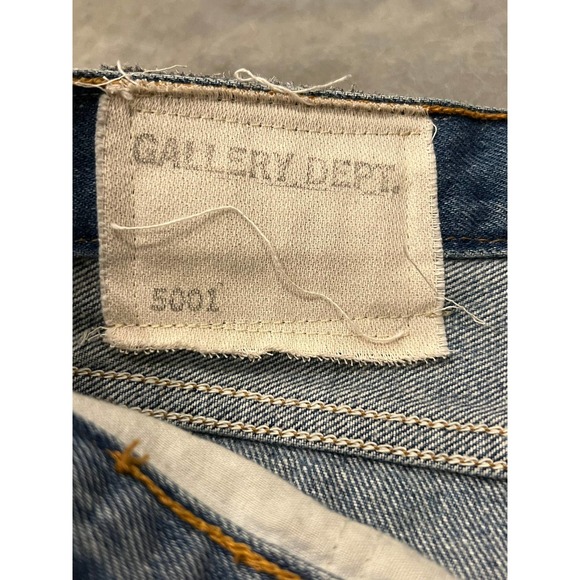 Gallery Dept Blue Denim Size 36 - Picture 2 of 6